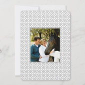 Waterverf laat datum 2 foto's opslaan save the date (Achterkant)