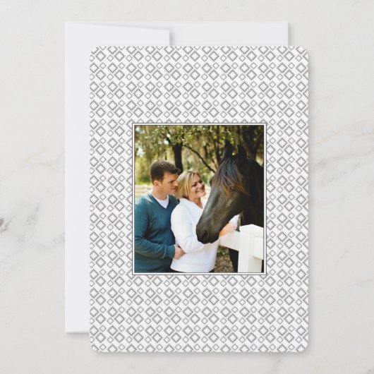 Waterverf laat datum 2 foto's opslaan save the date (Achterkant)