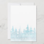 Waterverf laat het Avontuur Baby shower beginnen Kaart (Achterkant)