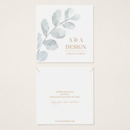 Waterverf laat Ketting juwelen Kaart