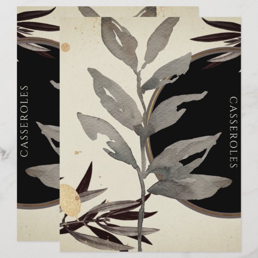 Waterverf laat ontvang divider | Cassesoles (Voorkant / Achterkant)