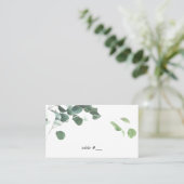 Waterverf laat plaats kaarten - plat plaatskaartje (Staand voorkant)