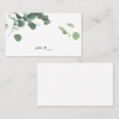 Waterverf laat plaats kaarten - plat plaatskaartje (Voorkant / Achterkant)