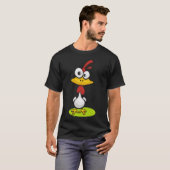 waterverf labrador grappige eenden t-shirt (Voorkant volledig)