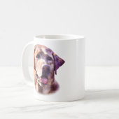 Waterverf Labrador Retriever Koffiemok (Voorkant links)
