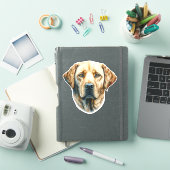 Waterverf Labrador Retriever Sticker (iPad Cover)