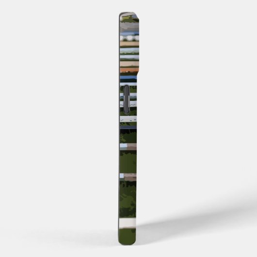 Waterverf Lacrosse Sticks Case-Mate iPhone Case (Achterkant / Rechts)