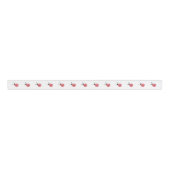 Waterverf Ladybug Grosgrain Ribbon Lint (Voorkant)