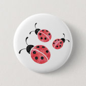 Waterverf Ladybugs Button (Voorkant)