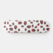 Waterverf Ladybugs-patroon Persoonlijk Skateboard (Horizontaal)