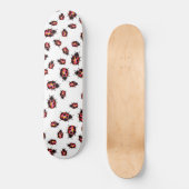 Waterverf Ladybugs-patroon Persoonlijk Skateboard (Voorkant)