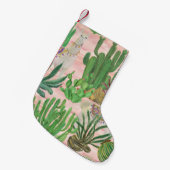 Waterverf lama's en cactussen. kleine kerstsok (Voorkant (Hangend))