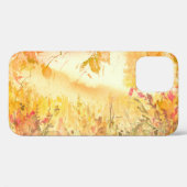 Waterverf Land Bos Landschapskunst Case-Mate iPhone Case (Achterkant (horizontaal))