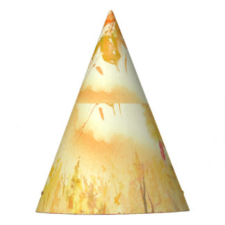 Waterverf Land Bos Landschapskunst Feesthoedjes