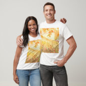Waterverf Land Bos Landschapskunst T-shirt (Unisex)