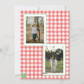 Waterverf Land Kerst Cowboy Laarzen Foto Feestdagenkaart (Achterkant)