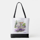 Waterverf Land van herkomst Tote Bag (Achterkant)