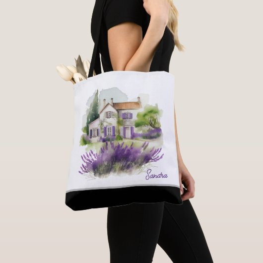 Waterverf Land van herkomst Tote Bag (Dichtbij)