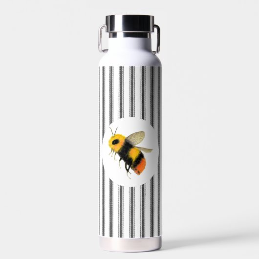 Waterverf land waterfles (Voorkant)