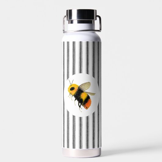 Waterverf land waterfles (Achterkant)