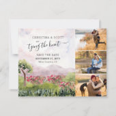 Waterverf land weide 3 Foto Save The Date (Voorkant)