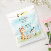 Waterverf landbouwhuisdieren Hartelijk dank Bedankzakje (Gezegeld)