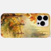 Waterverf Landelijk Herfstlandschap  Case-Mate iPhone Case (Achterkant (horizontaal))
