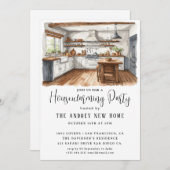 Waterverf landelijke keuken kaart (Voorkant / Achterkant)