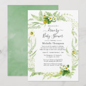 Waterverf landelijke roestvrijerij met douwer kaart (Voorkant / Achterkant)