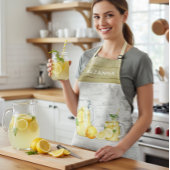 Waterverf Landmonogram limonade Lemon Schort