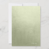 Waterverf Landscape Wedding Sage Green ID786 (Achterkant)