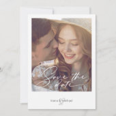 Waterverf Landscape Wedding Sage Green ID786 Save The Date (Voorkant)