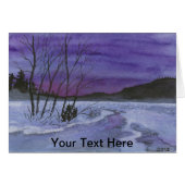 Waterverf landschap (Voorkant Horizontaal)