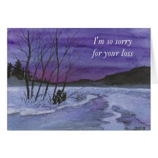 Waterverf landschap (Voorkant Horizontaal)