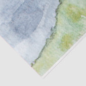 Waterverf landschap 20X30-decoupage Tissuepapier (Detail)