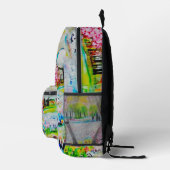 Waterverf Landschap 2 Accessoirezak Bedrukte Rugzak (Rechts)