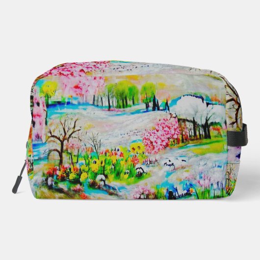 Waterverf Landschap 2 Accessoirezak Toilettasje (Achterkant)