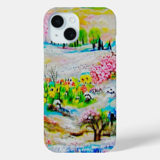 Waterverf Landschap 2 Case-Mate iPhone Case (Achterkant)