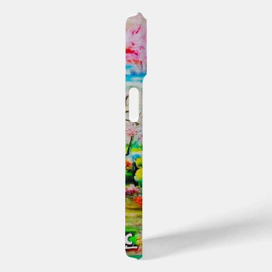 Waterverf Landschap 2 Case-Mate iPhone Case (Achterkant / Rechts)