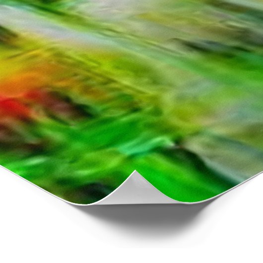 Waterverf Landschap 2 Poster (Hoek)