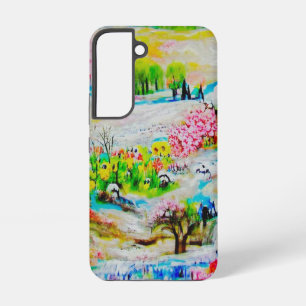 Waterverf Landschap 2 Samsung Galaxy Hoesje