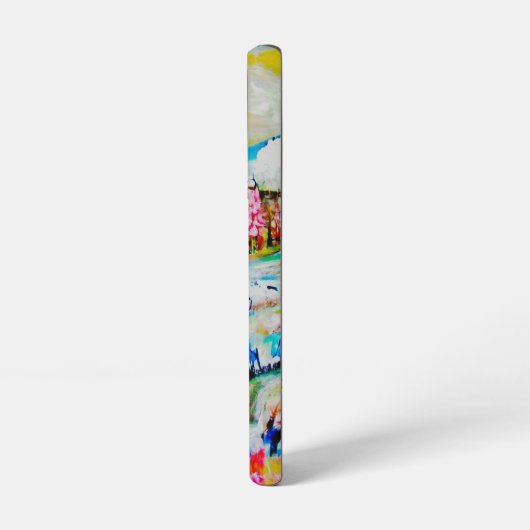 Waterverf Landschap 2 Samsung Galaxy Hoesje (Linkerkant)