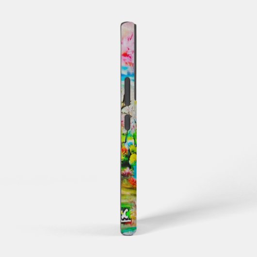 Waterverf Landschap 2 Samsung Galaxy Hoesje (Rechterkant)