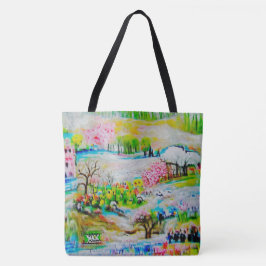 Waterverf Landschap 2 Tote Bag