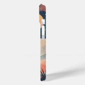 Waterverf landschap Abstract schilderkunst met naa Case-Mate iPhone Case (Achterkant / Links)