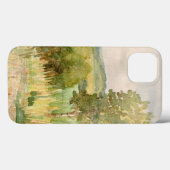 Waterverf landschap Case-Mate iPhone case (Achterkant (horizontaal))