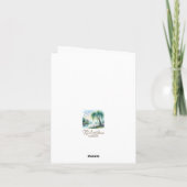 Waterverf landschap dank je wel kaart (Achterkant)