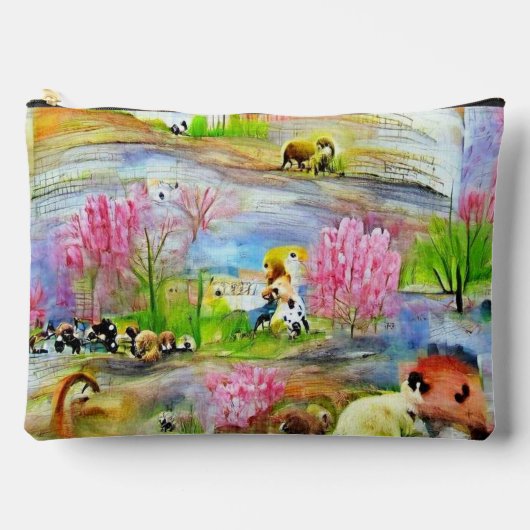 Waterverf landschap etui (Voorkant)