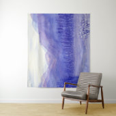 Waterverf Landschap Ghost Mountains Valley Wandkleed (In situ)