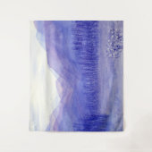 Waterverf Landschap Ghost Mountains Valley Wandkleed (Voorkant)